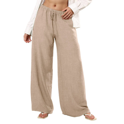 Casual Wide Leg Trousers