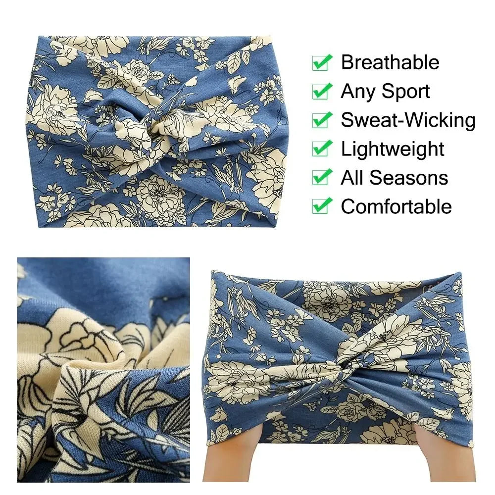 Hair Accessories Twisted Extra Large  Workout Headband