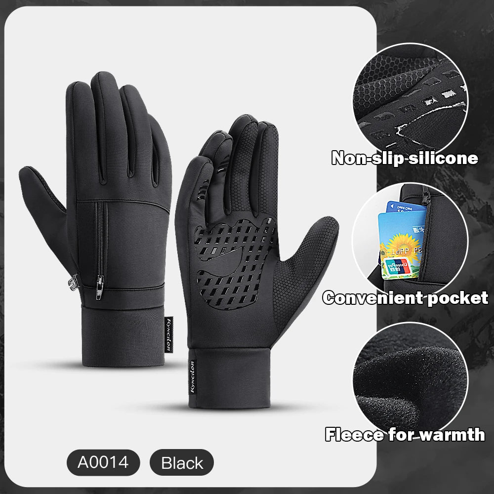 cold weather, windproof, waterproof gloves
