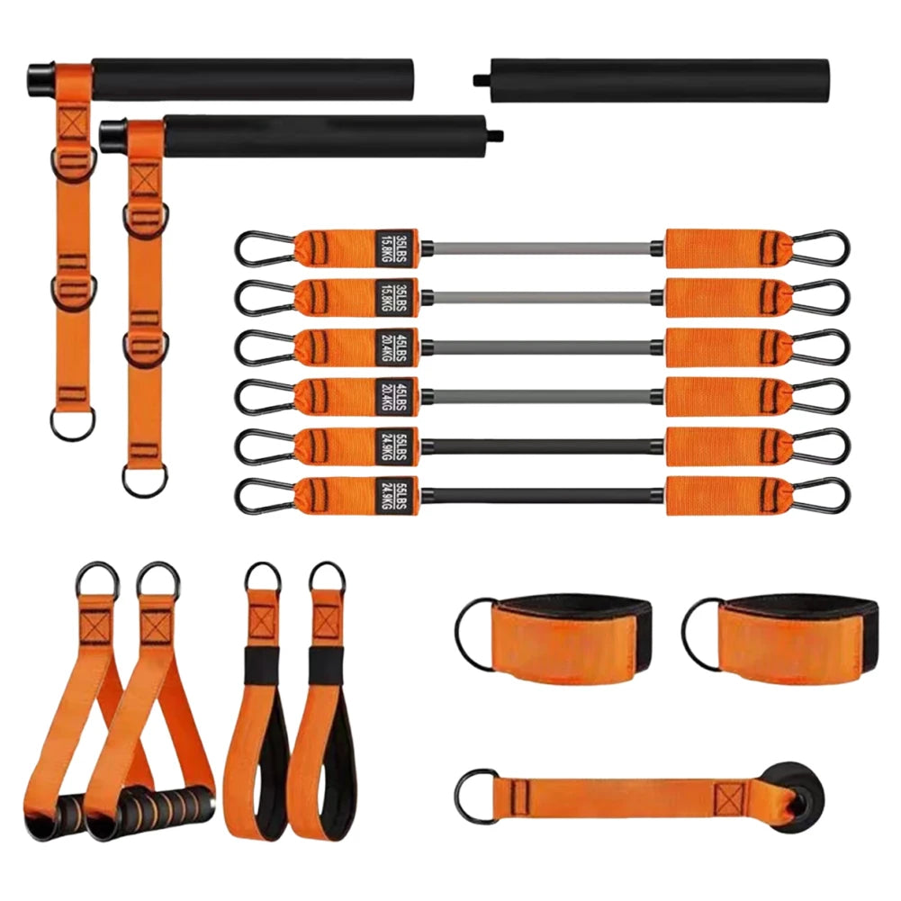 Pilates Bar Kit W/ Resistance Bands