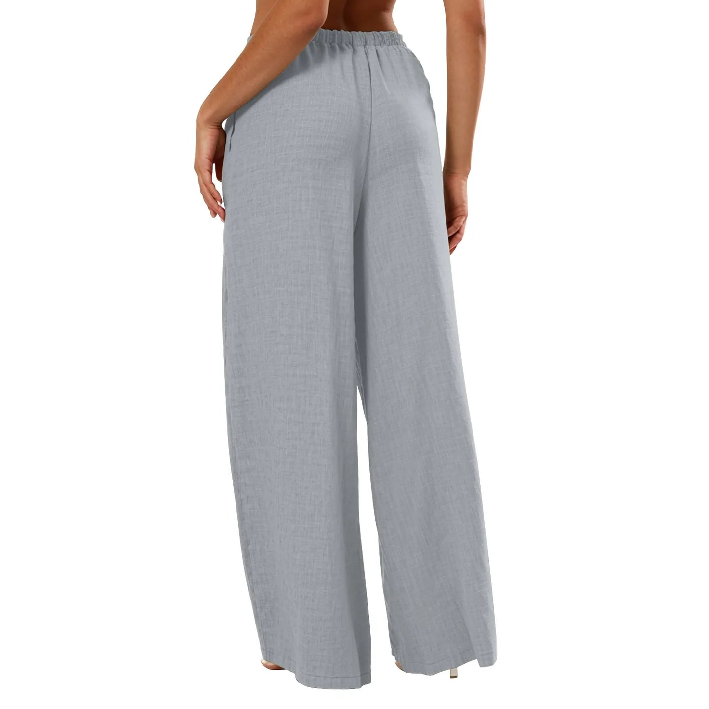 Casual Wide Leg Trousers