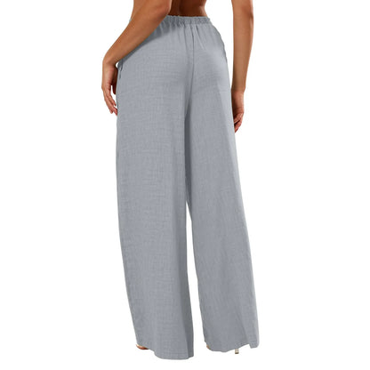 Casual Wide Leg Trousers