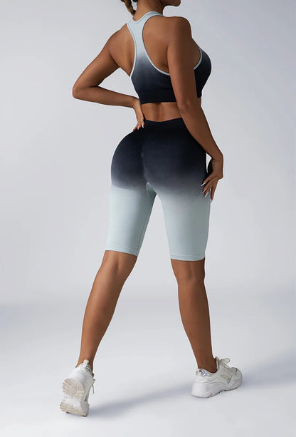 3 Pack Tummy Control Yoga Shorts