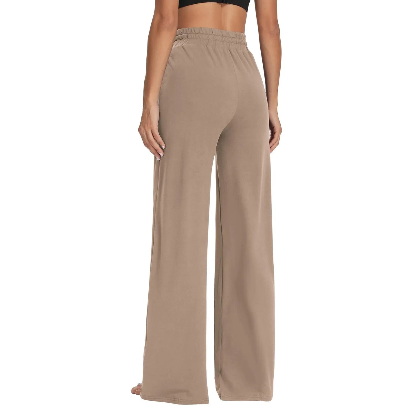 Wide Leg Yoga Pants with Pockets