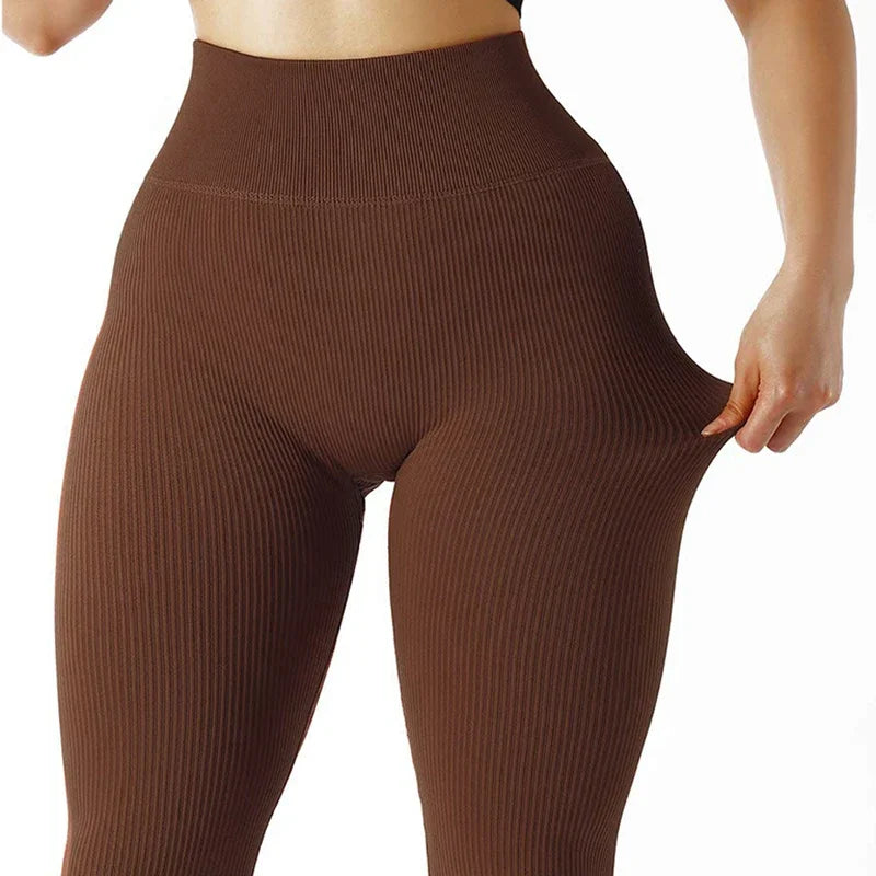 High Waisted Seamless Yoga Leggings  Fall & Winter