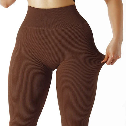 High Waisted Seamless Yoga Leggings  Fall & Winter