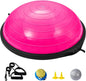 Half Exercise Ball Trainer with Resistance Band