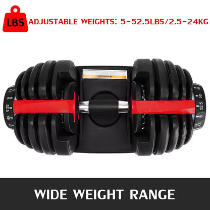 Adjustable Dumbbell 24/40 KG 52.5/90 LBS