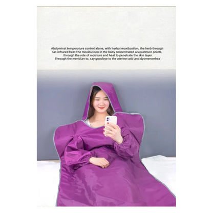 Sauna Blanket with Hand Sleeve Design