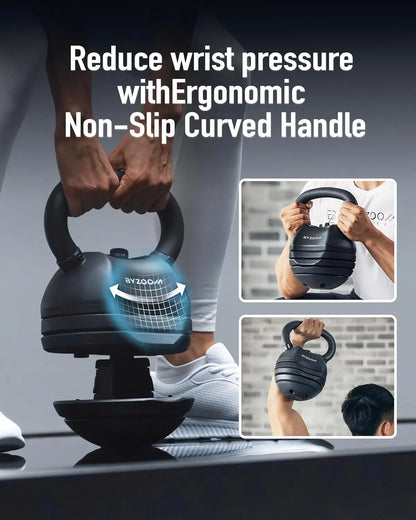 Adjustable Kettlebell 30lb Weight Training