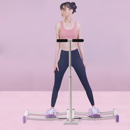 Ski Thin Legs Hip Exerciser Pink/Purple