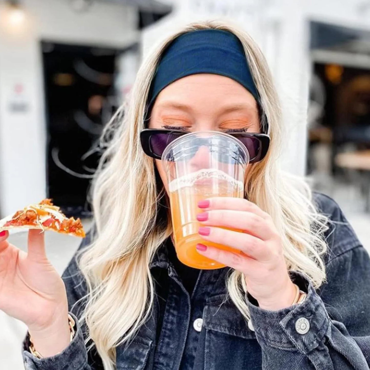 10pcs Elastic Non Slip for Gym Yoga Hair Band