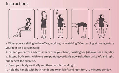 Exercise Waist Twisting Disc Foot Massage