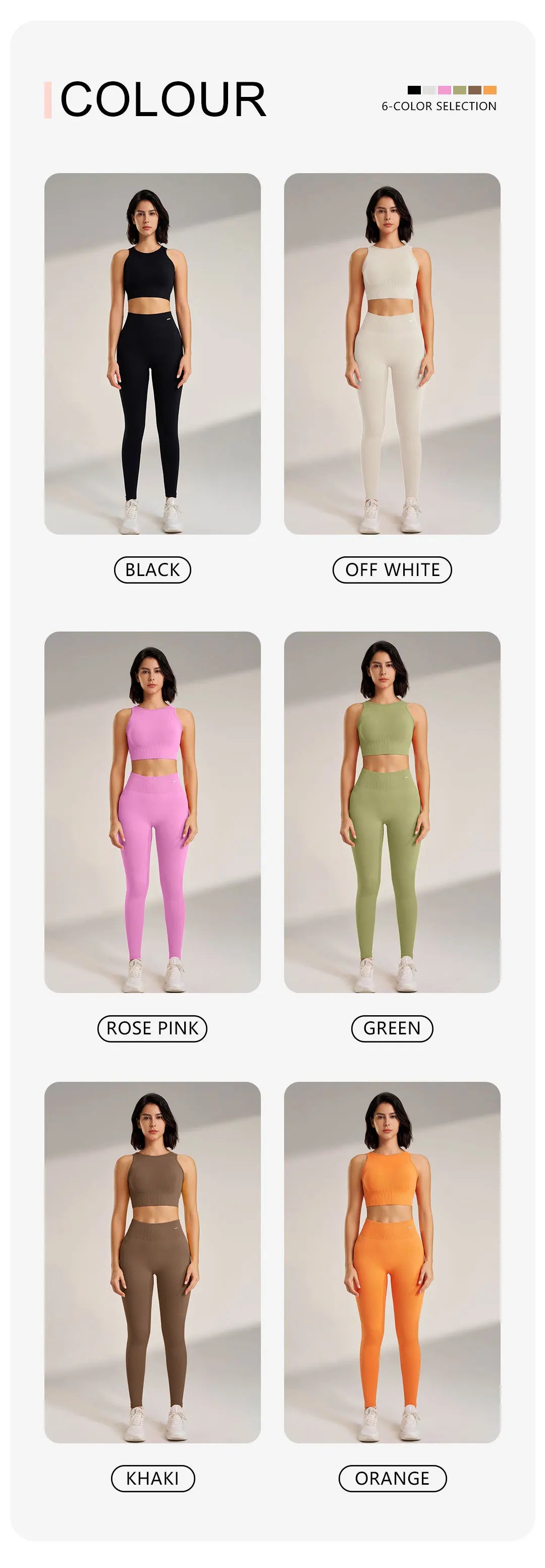 High Waisted Leggings and Top