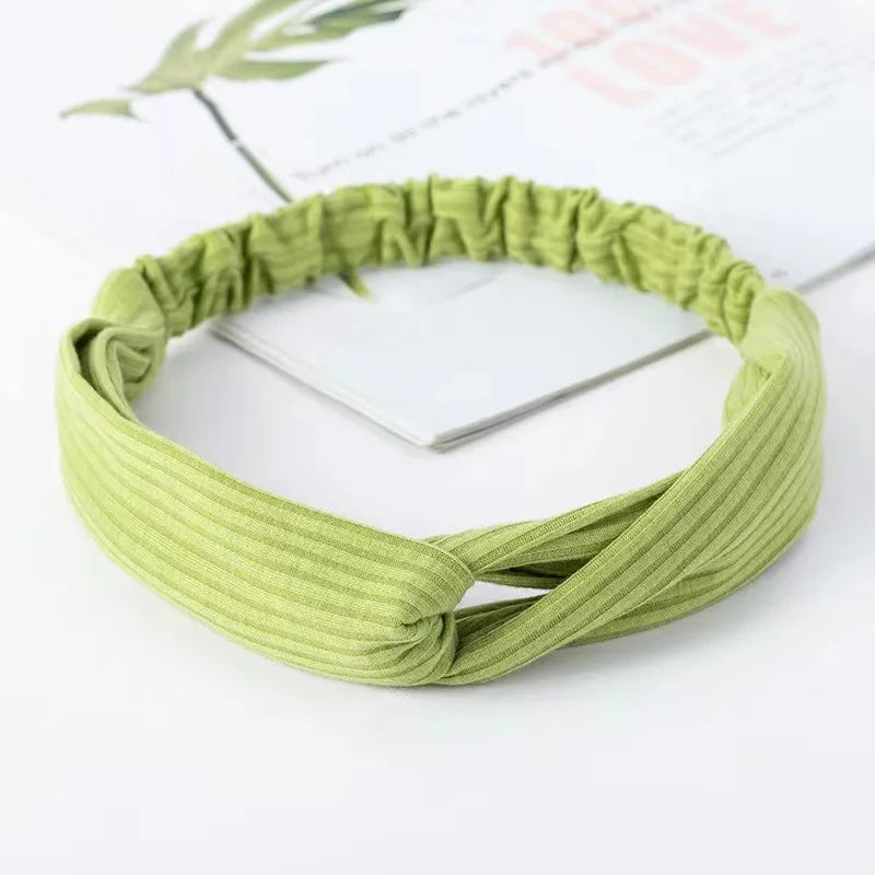Yoga exercise headband, set of 8 pieces