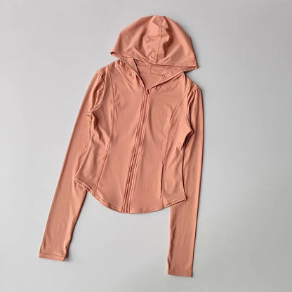 Women Hooded  Running Jackets