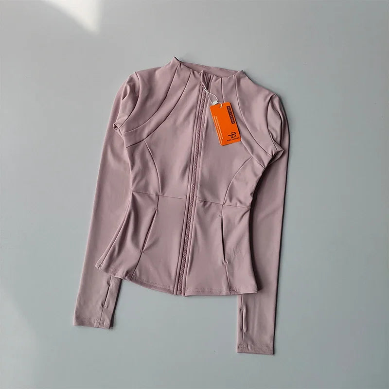 Women Sports Jacket Zip