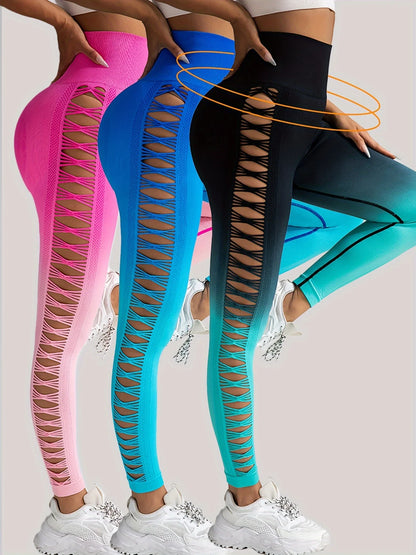 3 Pack High Waisted Tummy Control Workout Yoga Pants