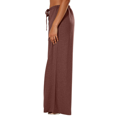 Casual Wide Leg Trousers