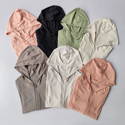 Women Hooded  Running Jackets