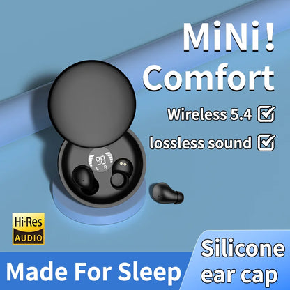 5.4 Wireless Invisible Headphones