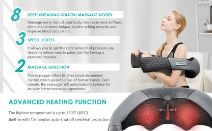 Electric Neck And Back Massager