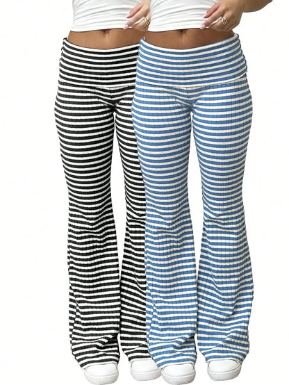 Two pairs of women's sporty casual pants
