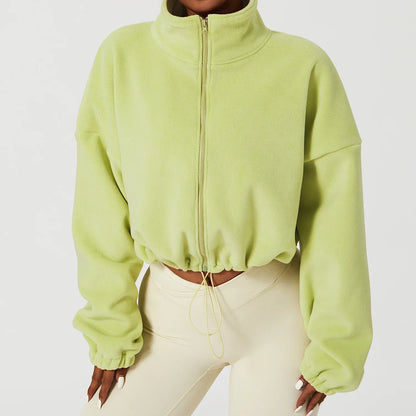 Long Sleeve Fitness  Yoga Sweatshirt