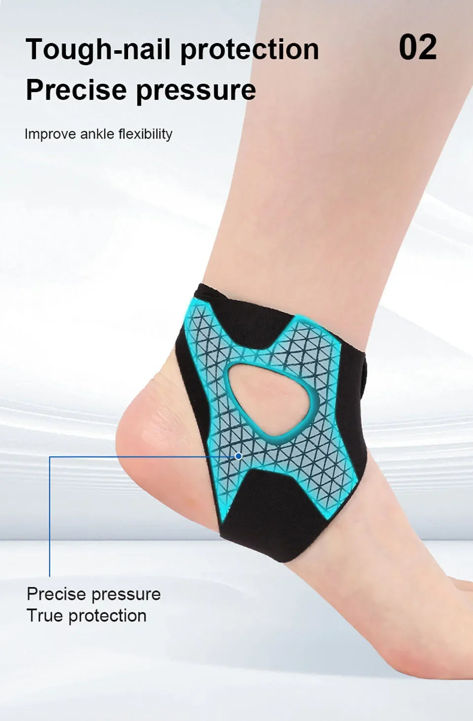 1× Ultra-thin Ankle Brace