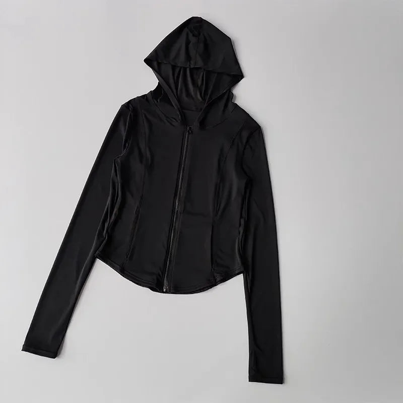 Women Hooded  Running Jackets