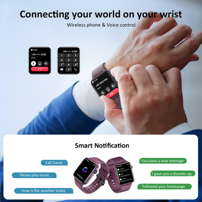 100+ Sports Modes/Health Monitor Smartwatch