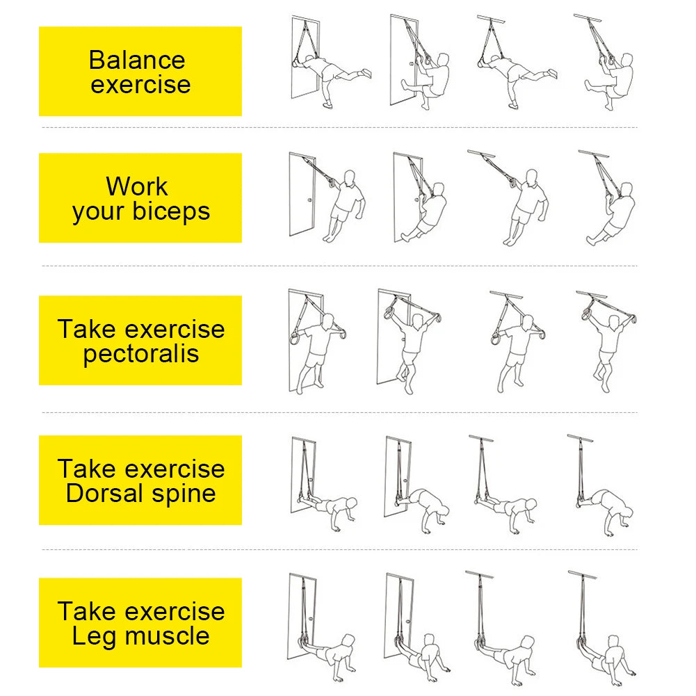 Bodyweight Resistance Bands for Full Body Workout