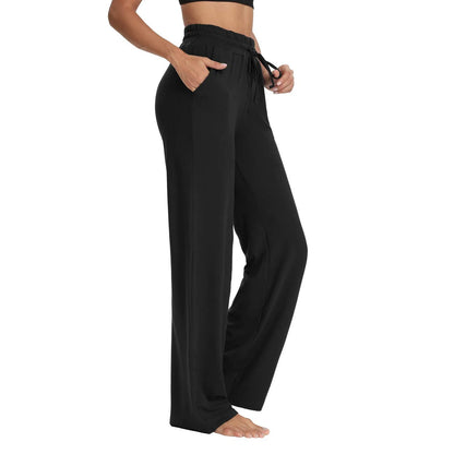 Wide Leg Yoga Pants with Pockets