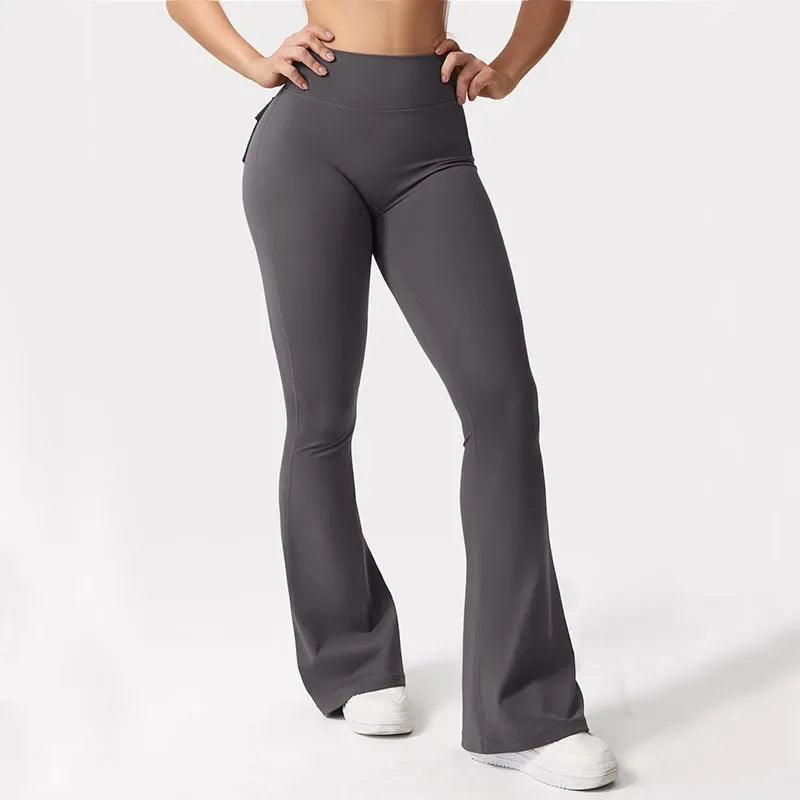 Wide Leg High Stretch Yoga Leggings