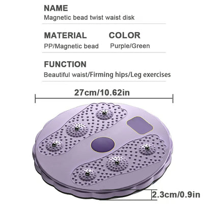 Waist Twisting Disc Balance Board Massage
