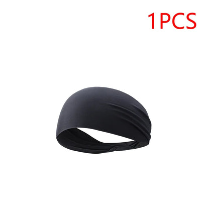 Elastic Sports Sweat Absorption Headbands