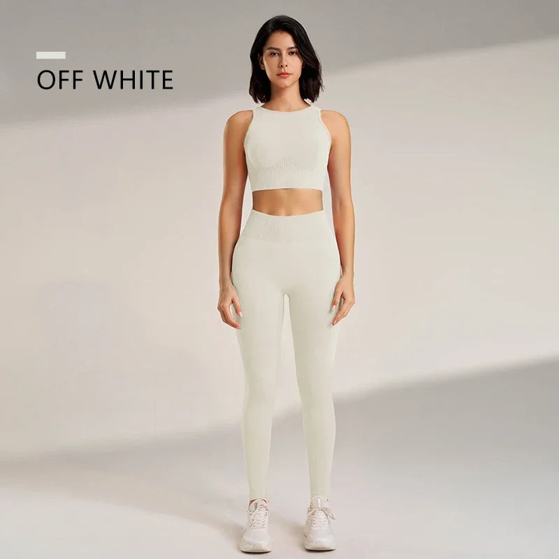 High Waisted Leggings and Top