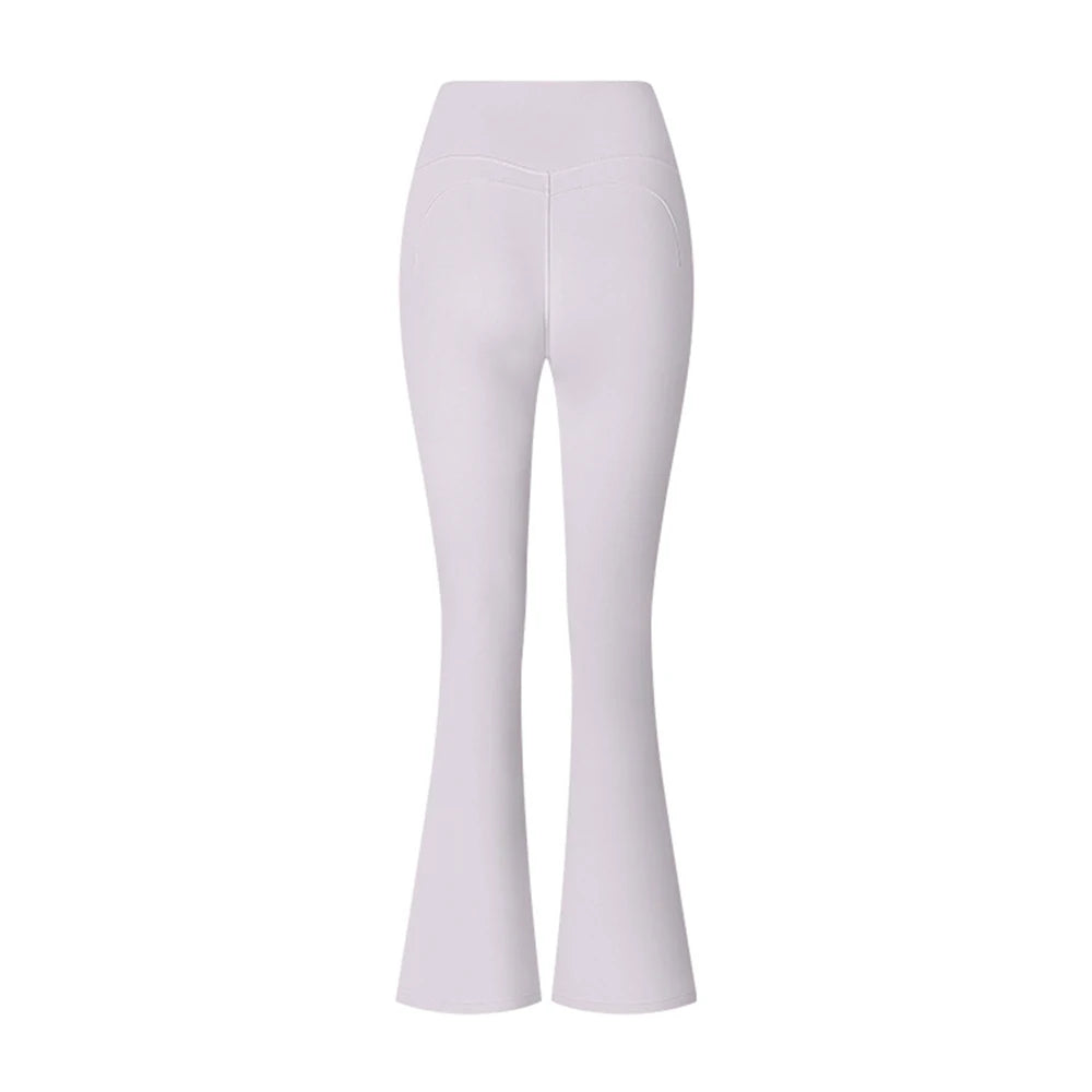 Women High Waist Tummy Control Flared Leggings