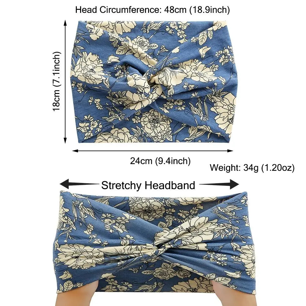 Hair Accessories Twisted Extra Large  Workout Headband