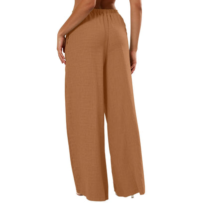 Casual Wide Leg Trousers