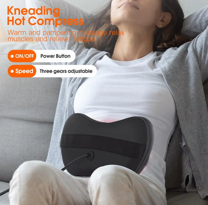 4 Head And Neck Protection Massage Pillow