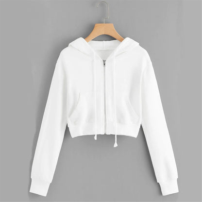 Drawstring Hooded Sweatshirt