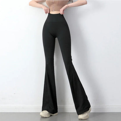 Women's High-Waist Flare Leggings