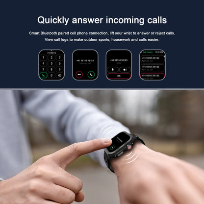 Waterproof Smartwatch Bluetooth Calling Fitness Tracking