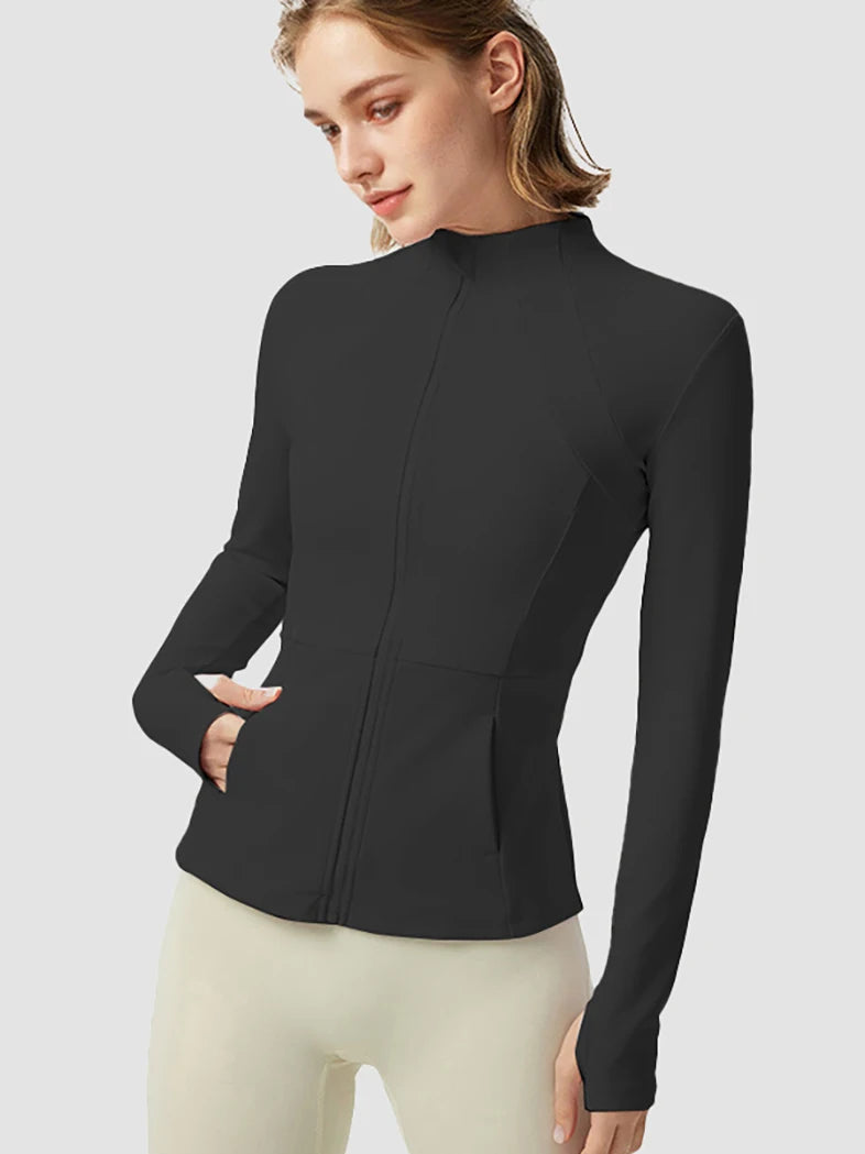 Lightweight Women's Athletic Yoga Jacket