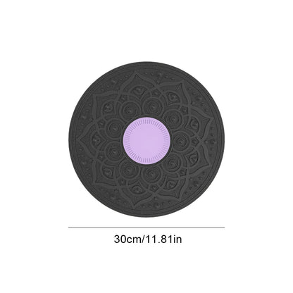 Wobble Balance Board Yoga Swing Balance Board Portable Balance Trainer Stability Board for Full Body Exercise