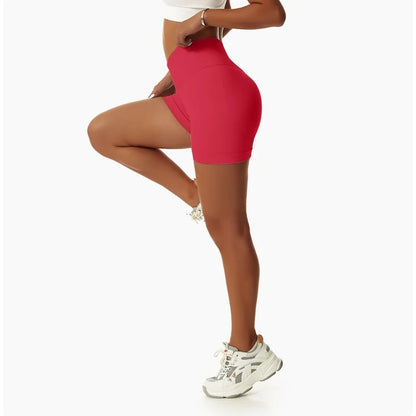 3 Pieces Yoga Scrunch Butt Shorts