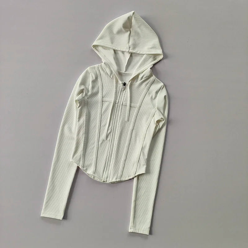 Women Hooded  Running Jackets