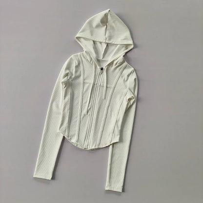 Women Hooded  Running Jackets