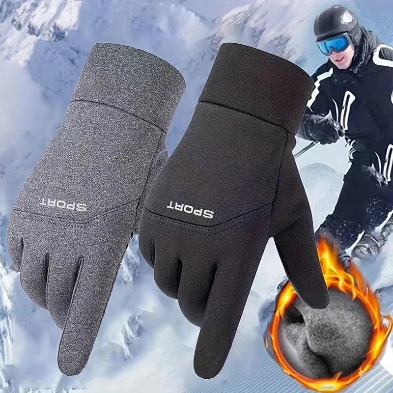 Winter Women's Sports Windproof Gloves